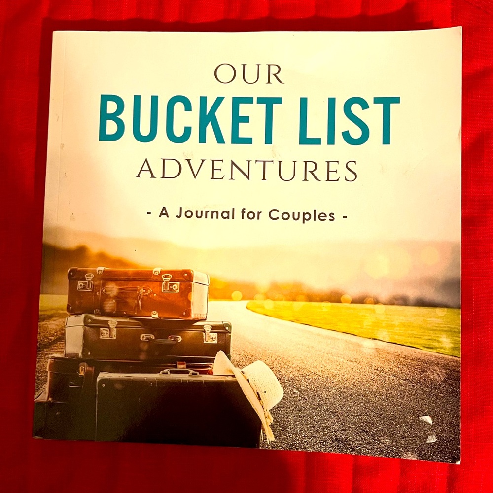 Our bucket list adventures book
